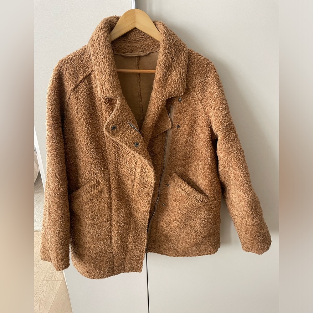C/MEO Collective Boucle Tan Moro Jacket — Size M